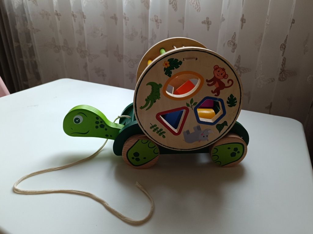 Playtive drewniany żółw sorter