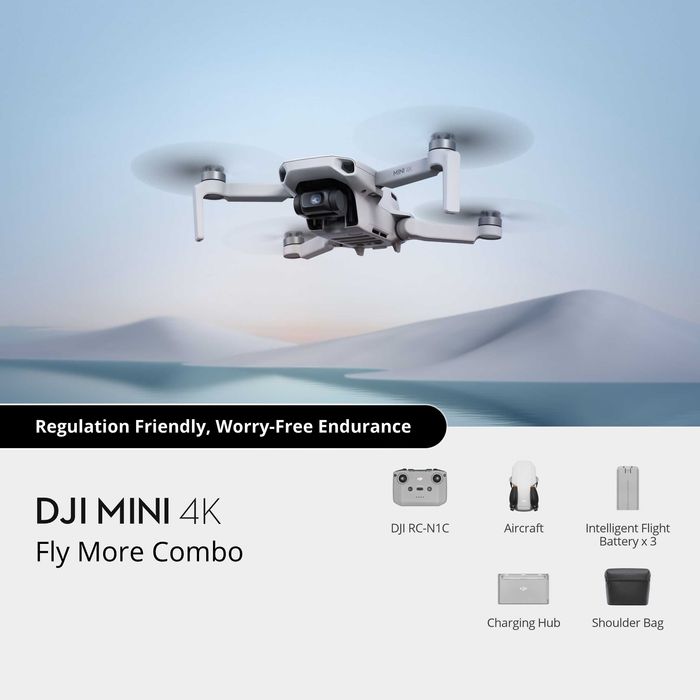 DJI Mini 4K | Fly More Combo | SELADO | 3 ANOS DE GARANTIA