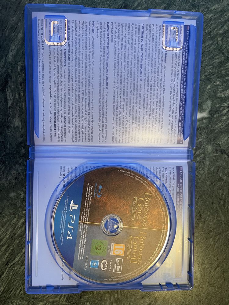 Baldur’s Gate Enhanced Edition PL PS4
