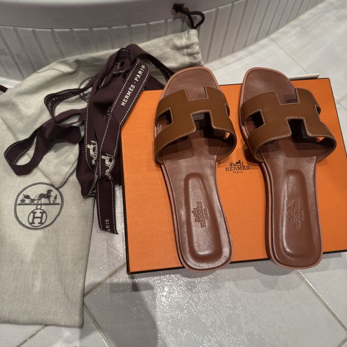 Klapki nowe hermes pudełko worki 40