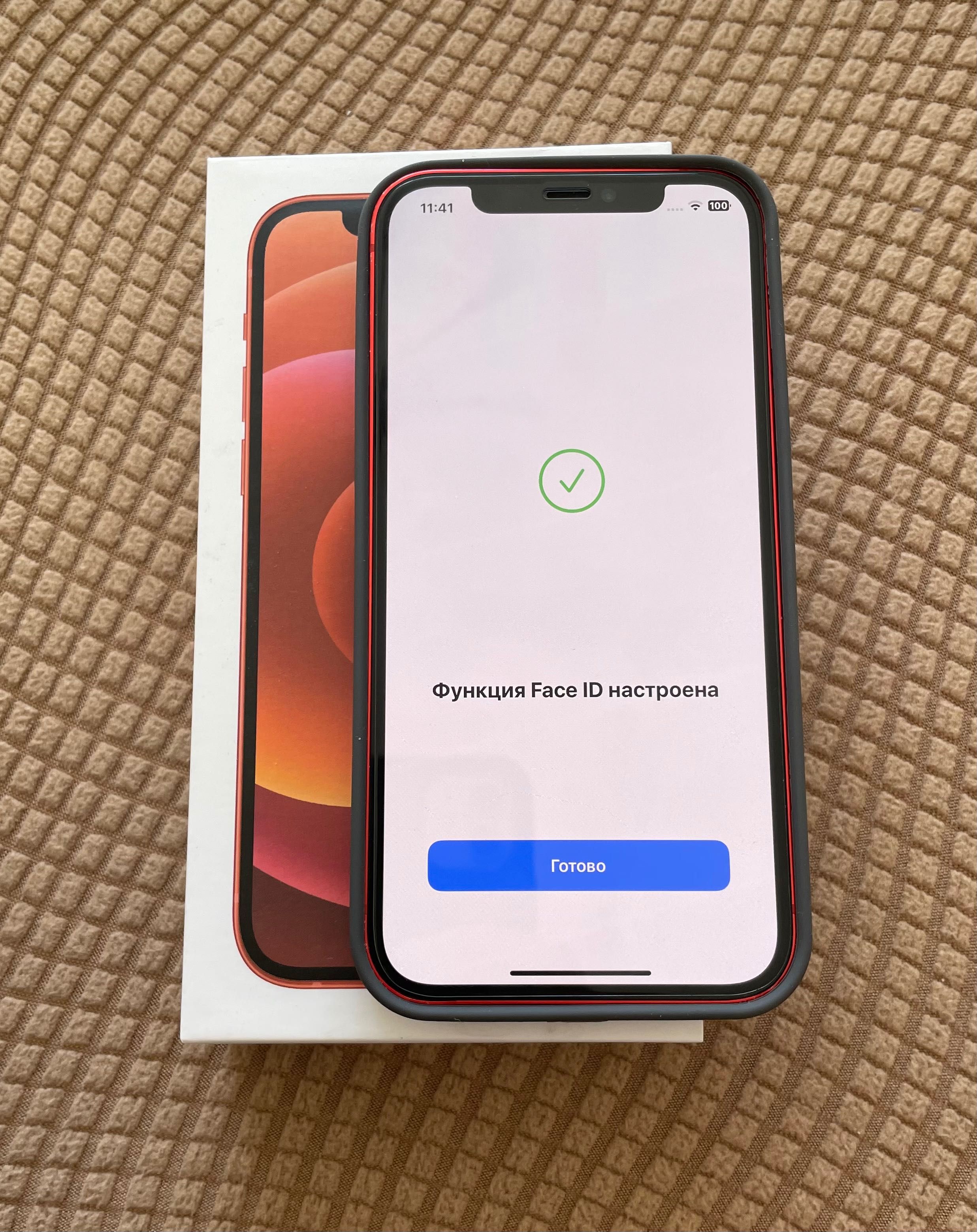 iPhone 12 64 red never lock