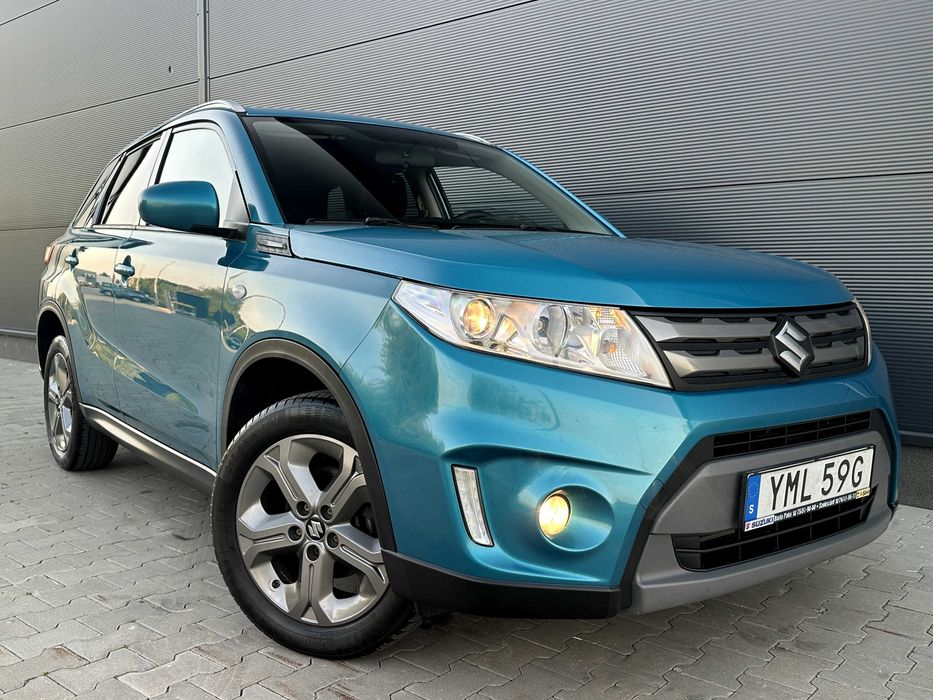 SUZUKI VITARA 1.6i 120PS Ledy Navi Kamera Tempomat ALU 17" Jak NOWA !