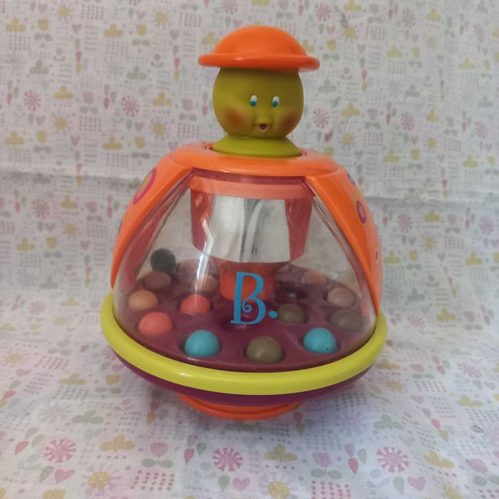 юла дзига мандаринка BATTAT. іграшка дитяча