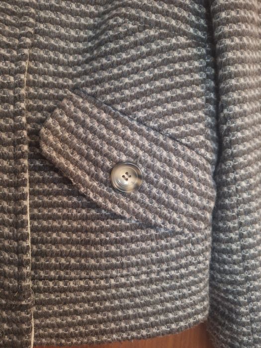 Casaco jaqueta novo da Mango, padrão tweed, tamanho S