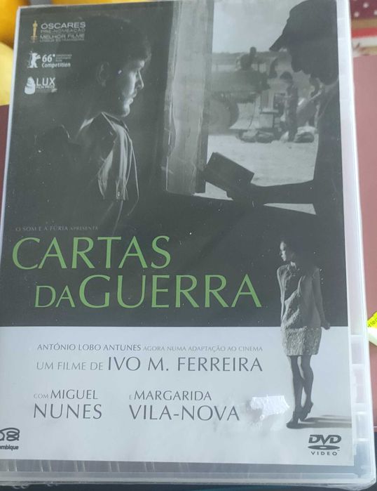DVD novo Cartas de guerra adaptação da obra de Antonio Lobo Antunes
