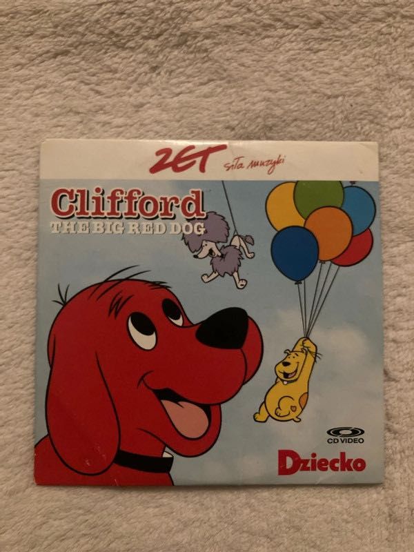 clifford wielki czerwony pies bajka/kreskówka/film na dvd/vcd
