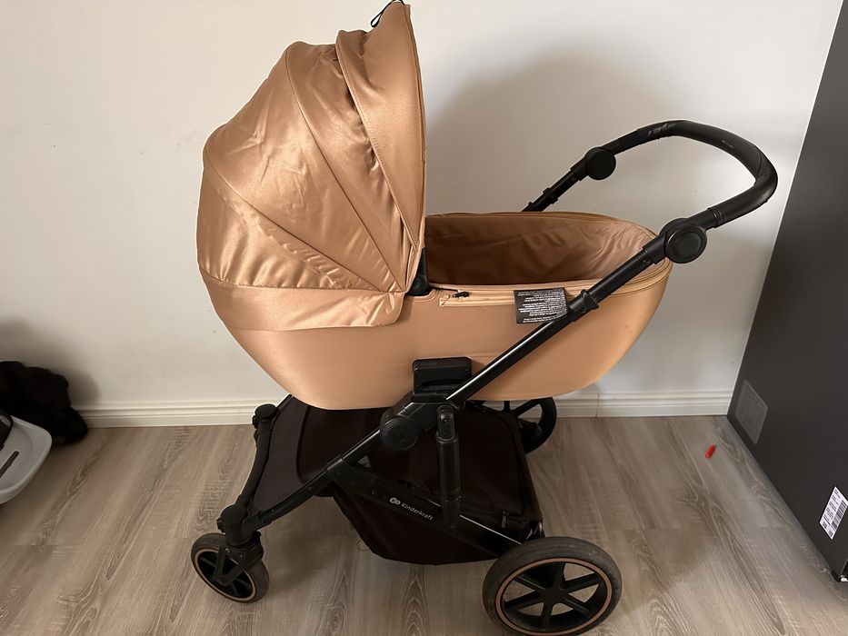 Kinderkraft Wózek Wielofunkcyjny 2w1 Spacerówka Gondola PRIME 2 Beżowy