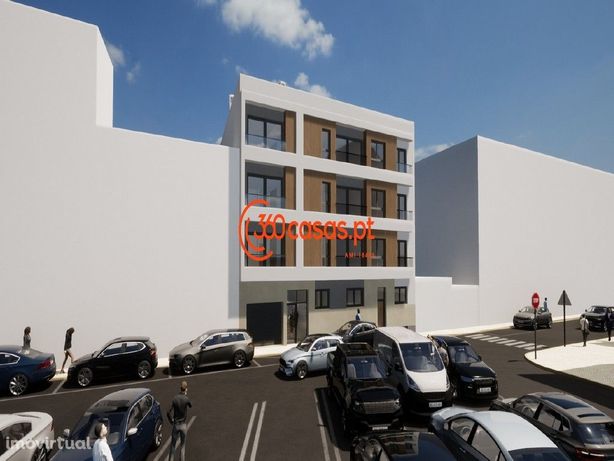 Apartamento T2 novo com garagem, arrecadação e terraço privado em Faro