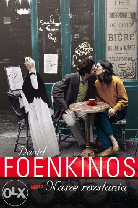 książka Nasze rozstania David Foenkinos