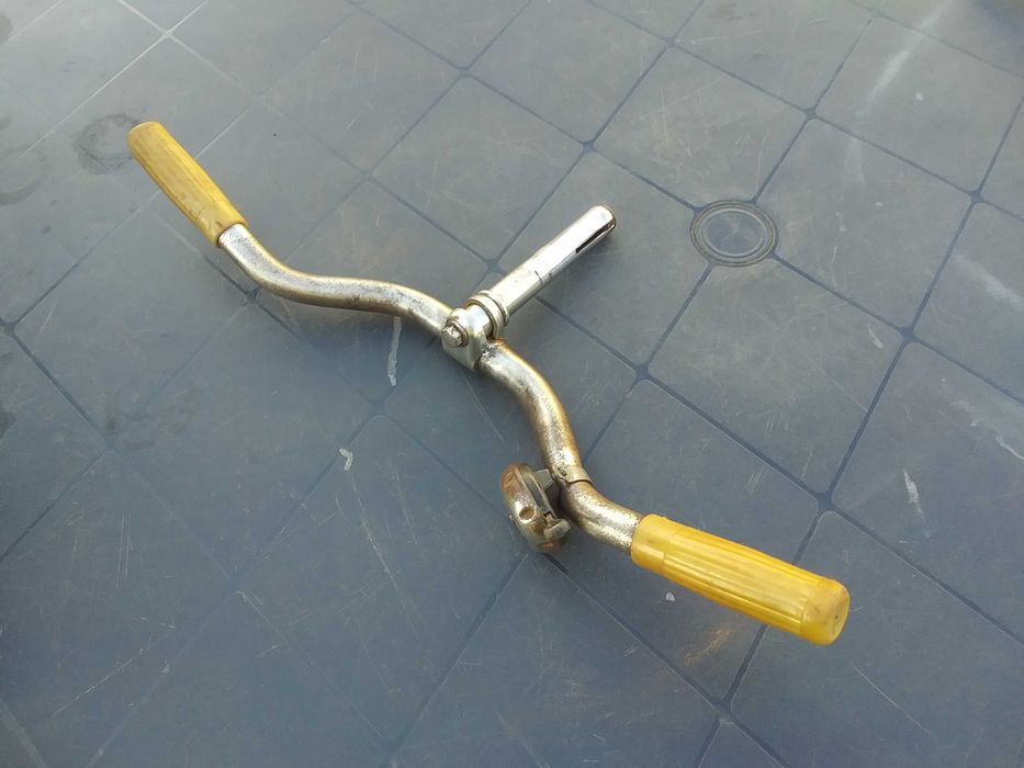 Stara kierownica do roweru sztyca stary rower kierownik zabytek z PRL