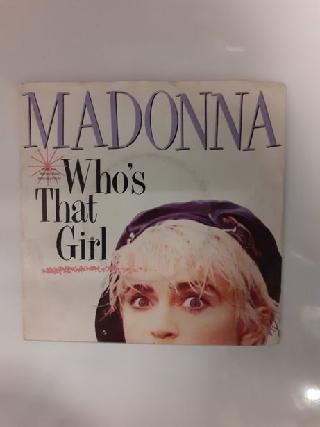 Disco vinil single - Madonna Who's that girl
