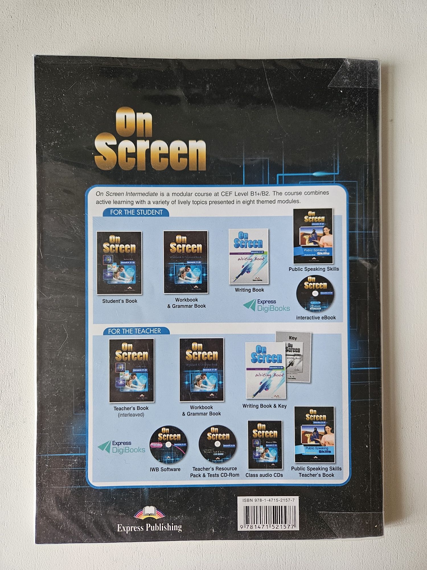 On Screen Intermediate B1+/B2. Student's Book + kod DigiBook