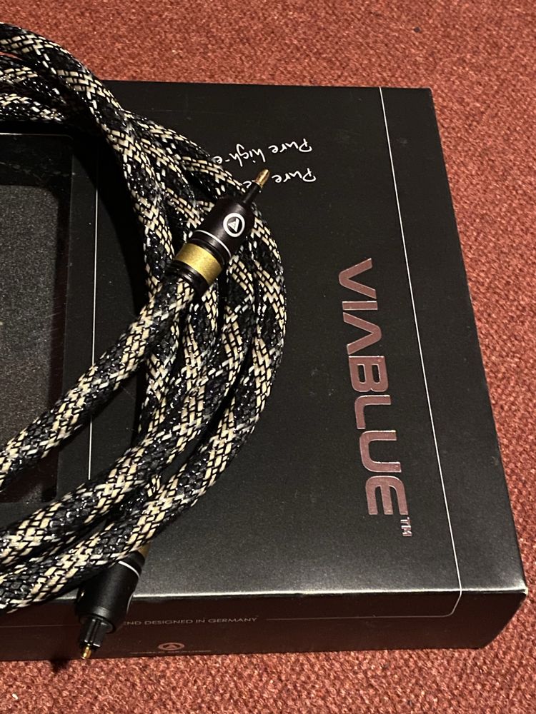 Cabo audio otico digital Hi FI Toslink Viablue