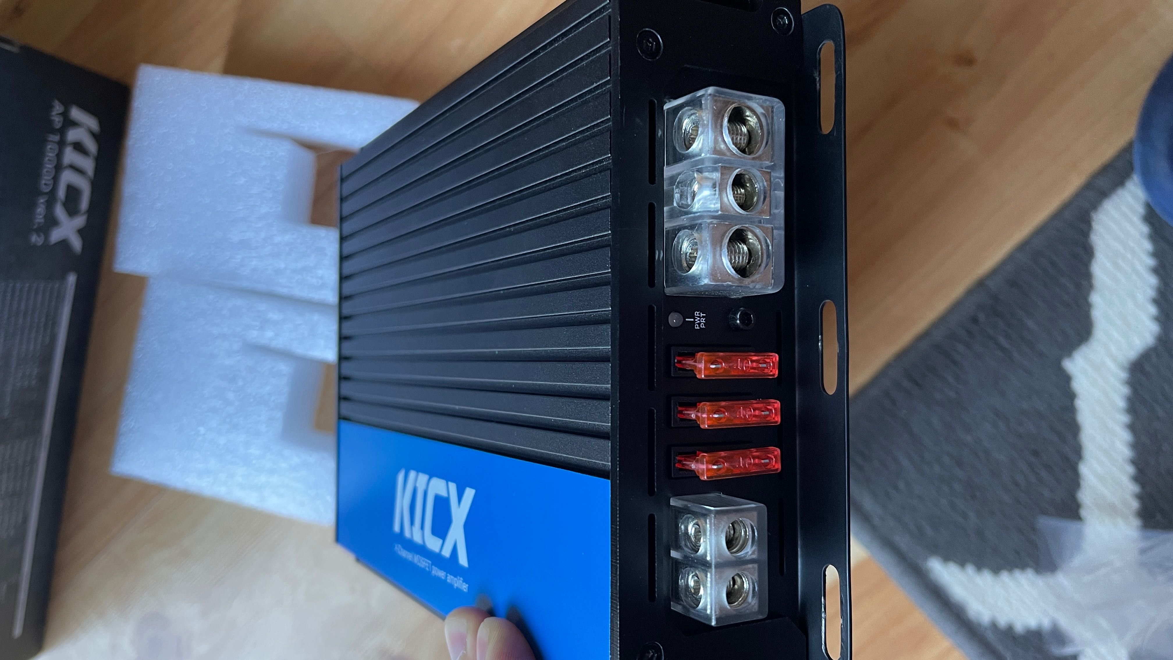 KICX AP 1000D ver.2 WZMACNIACZ 1 Kanałowy MONOBLOK 450/720/1000W RMS