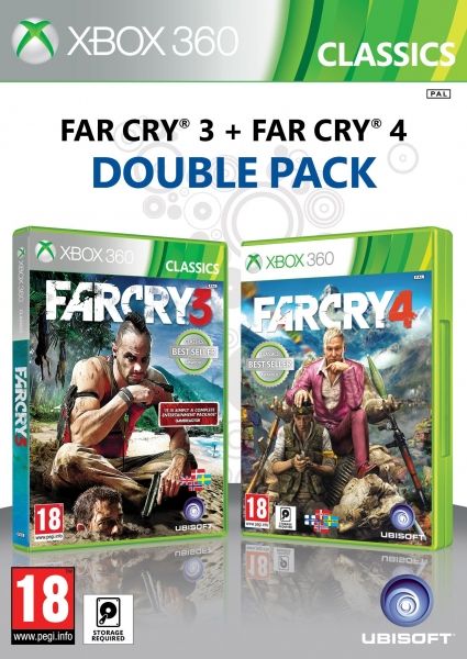 Xbox360 Far Cry 3 i Far Cry 4 PL 2 Gry Nowa