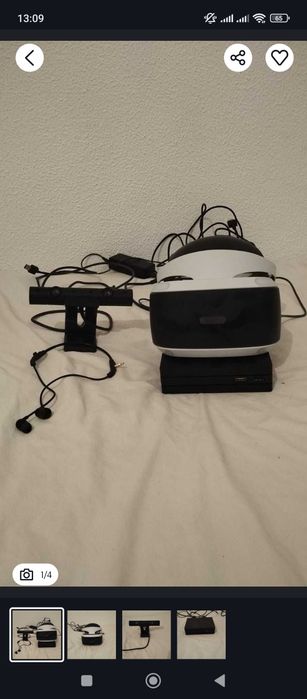 Sony PlayStation VR V1 Óculos Vr - Realidade Virtual