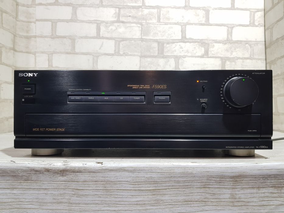 ТОП! Стерео підсилювач SONY TA-F 590 ES, *2x130 Вт, б/у з Німеччини