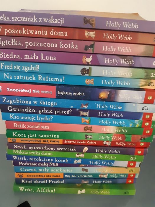 Książki zaopiekuj się mną 21 sztuk