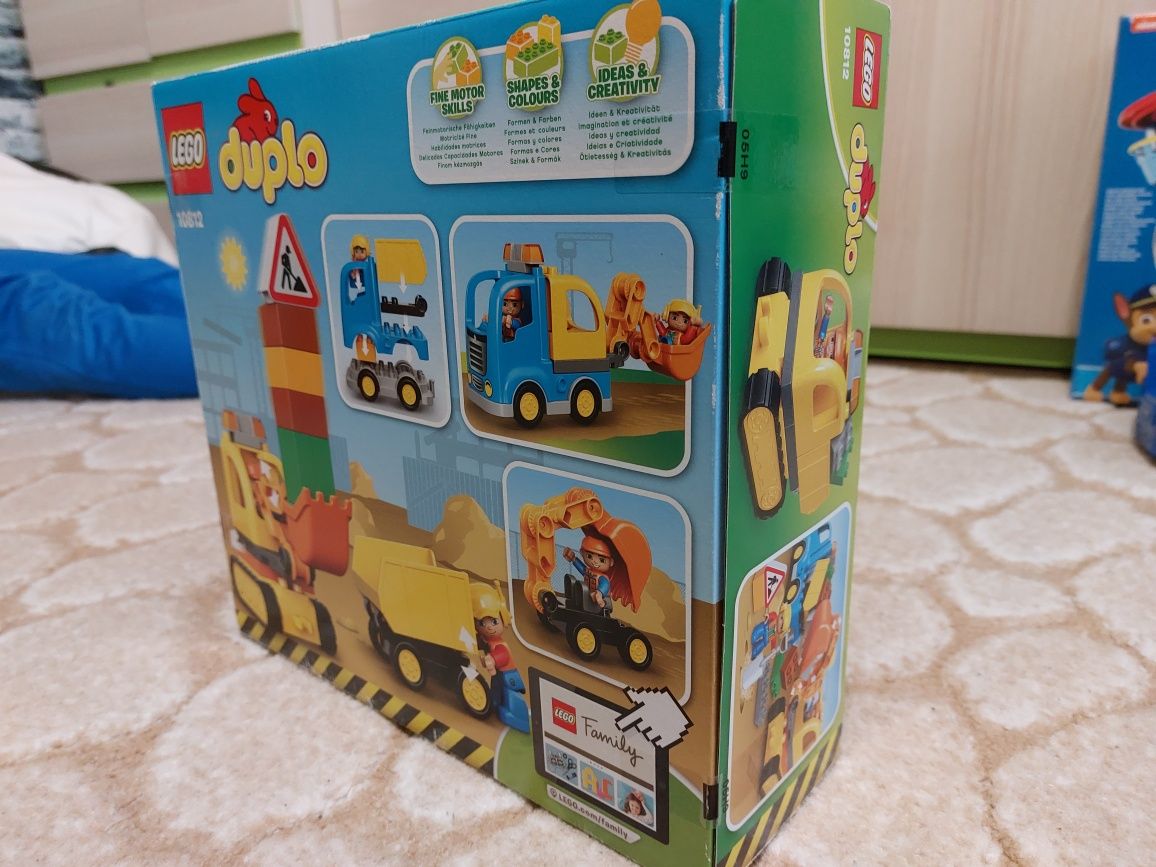 Lego duplo 10812 koparka+wywrotka