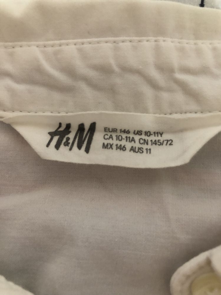 Біла рубашка H&M