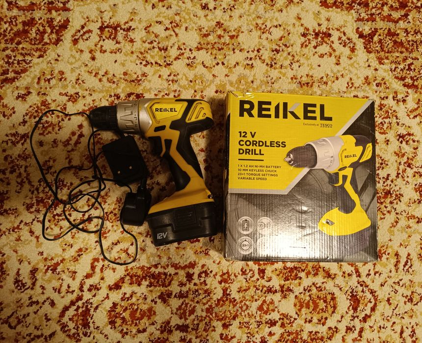 Wiertarko-wkrętarka bezprzewodowa Reikel CD-1217 12V Li 8547.521CRO