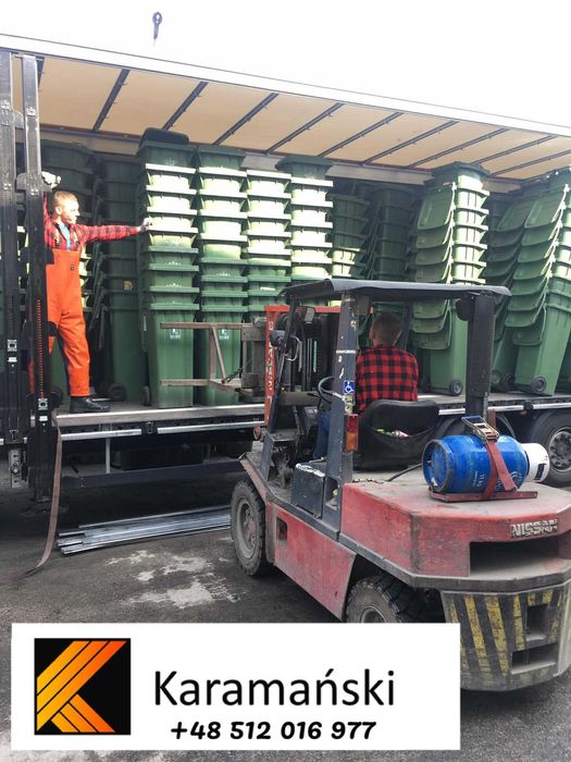 240 L , pojemnik na odpady uzywany