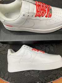 Nike Air Force 1 Low Supreme White 44
