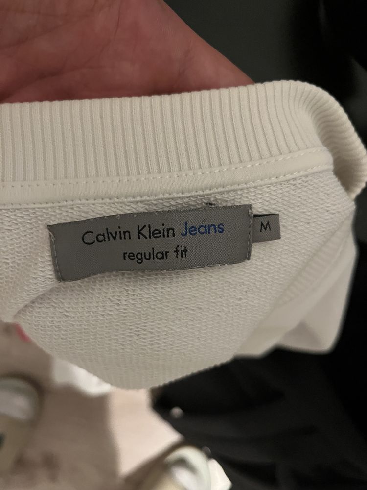 Calvin Klein oryginalna bluza biała rozmiar M