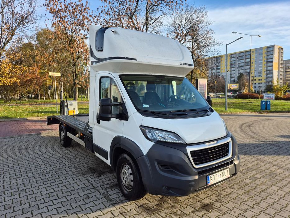 Peugeot Boxer  Autolaweta Peugeot Boxer 2016r. Salon PL 2.2 HDI Laweta Euro 6