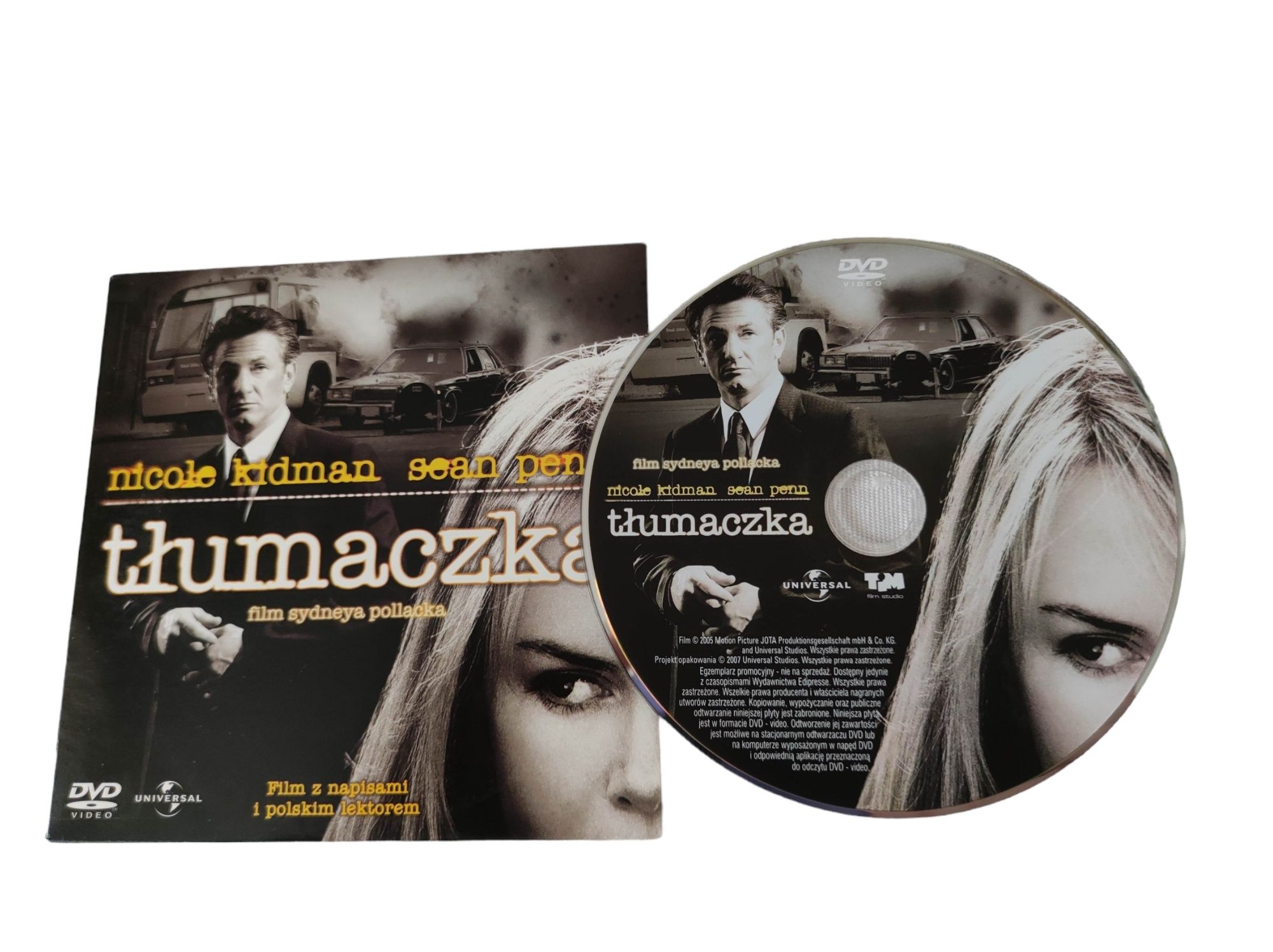 Film Tłumaczka (The Interpreter) DVD