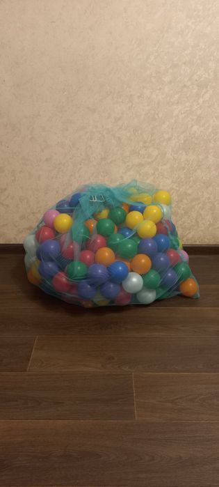 Сухой бассейн с шариками 200 шт для детей игрушка подарок сухий басейн