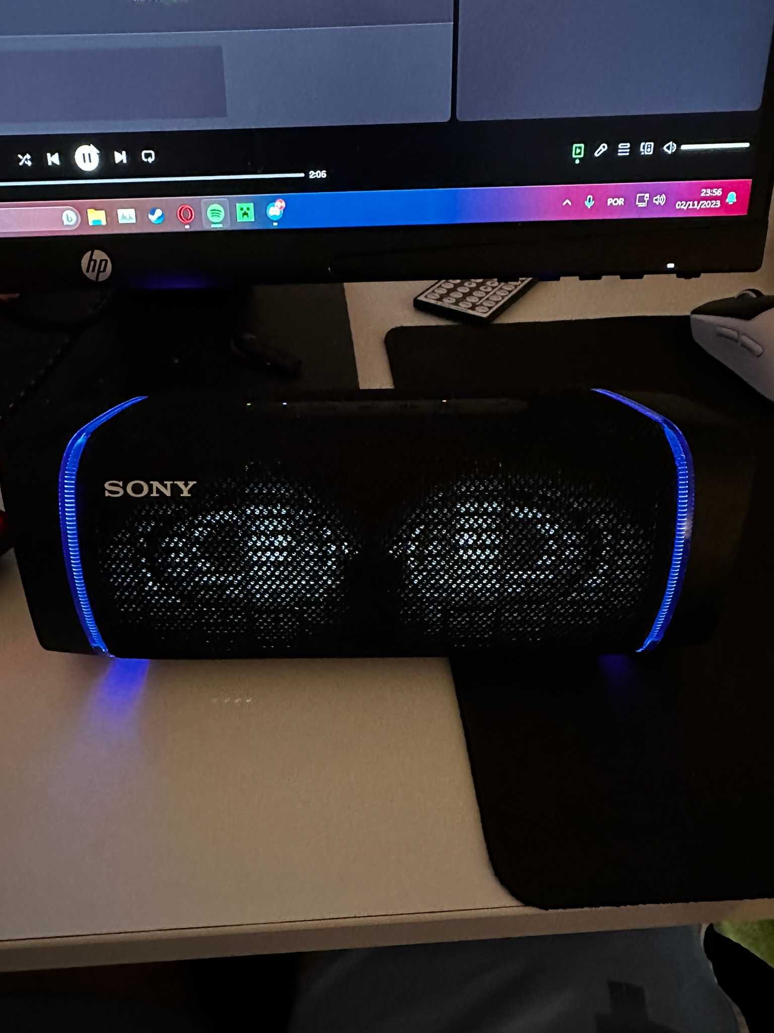Coluna Sony XB33 como nova
