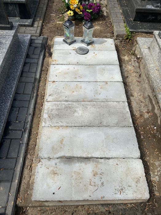 Grób dwumiejscowy, cmentarz Lipowa Lublin