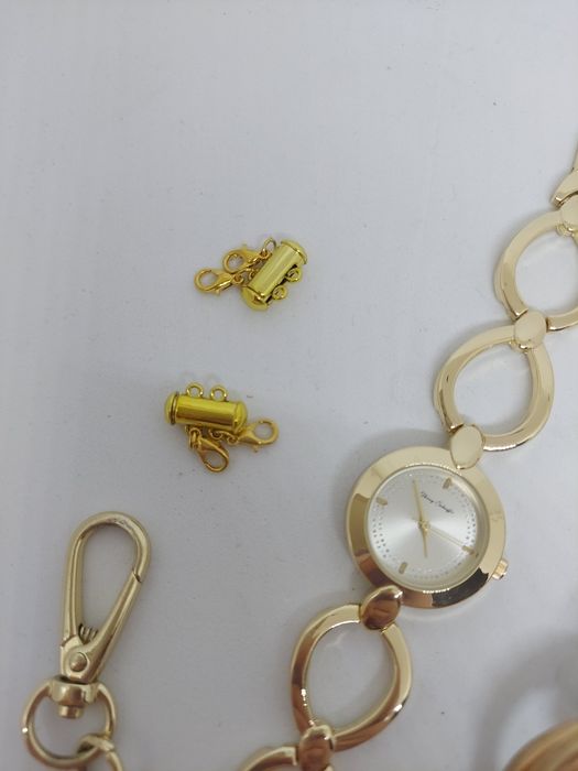 Zestaw biżuterii, złota