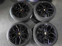 4x 20'' 5x130 PORSCHE 2x10,5 2x9J ET 2x55 2x50  + TPMS JAK NOWE
