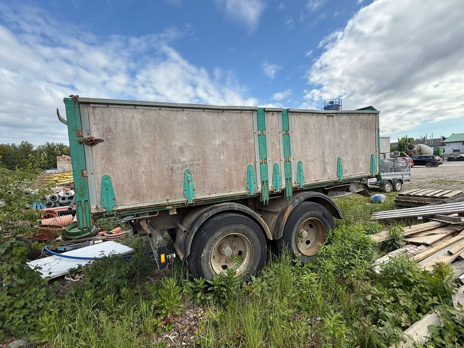 Przyczepa ciężarowa tandem 24t