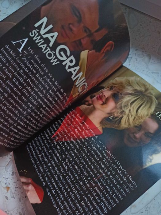 "WOJNA CHARLIEGO WILSONA" Tom Hanks, Julia Roberts, Hoffman, film 2007