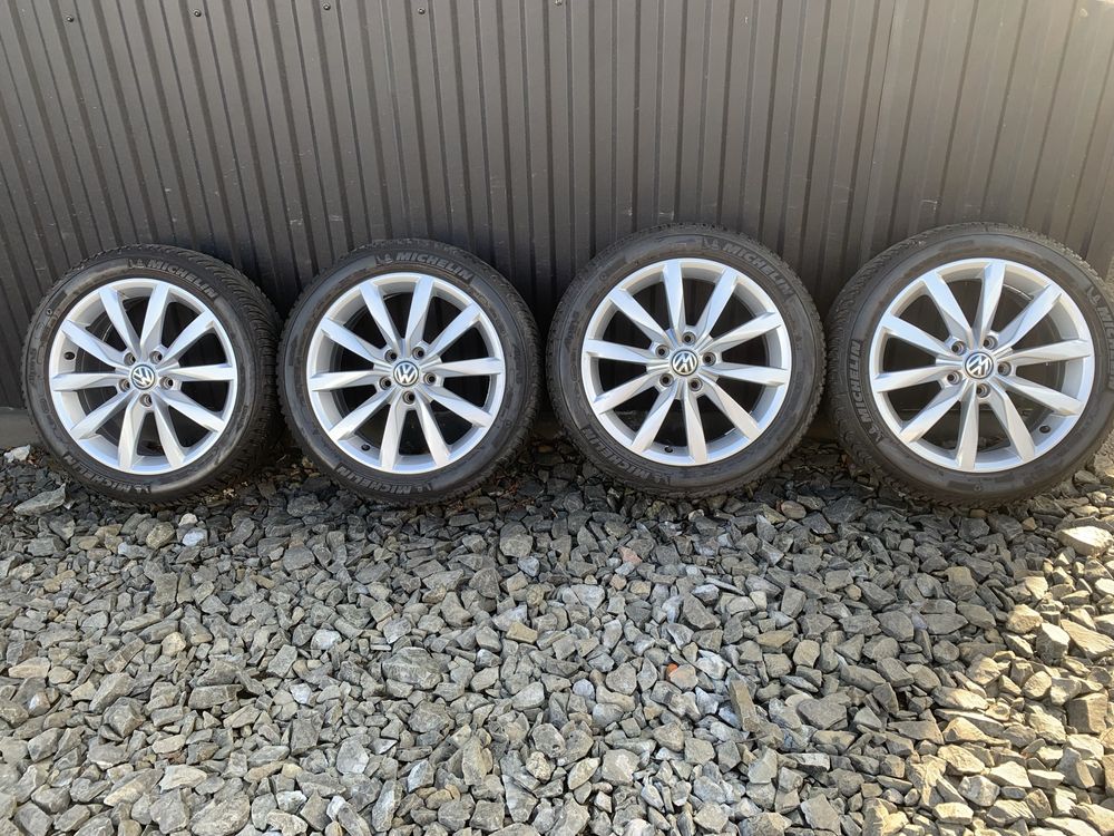 Колеса, диски 5 112 R17 Volkswagen original, Golf, Passat, Cady,Touran
