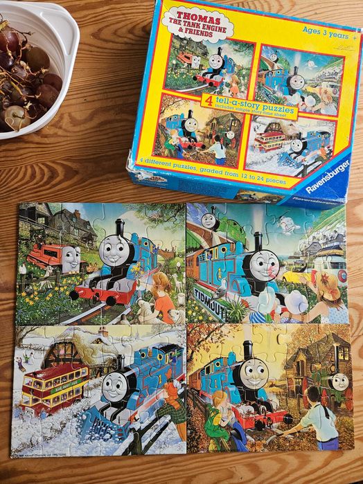 Tomek i przyjaciele Thomas & Friends puzzle 4 pory roku