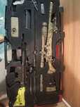 Armas airsoft (2 pistolas, 1 sniper, 1 m4)