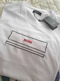 Wyprzedaz męska koszulka t shirt hugo boss