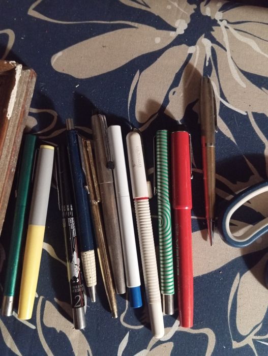 Lote de canetas Parker e outras
