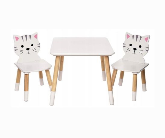 Stolik stół krzesła meble dla dzieci 2+1
