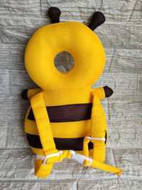 Рюкзак, мягкая защита головы ребенка при падении, игрушка, пчелка