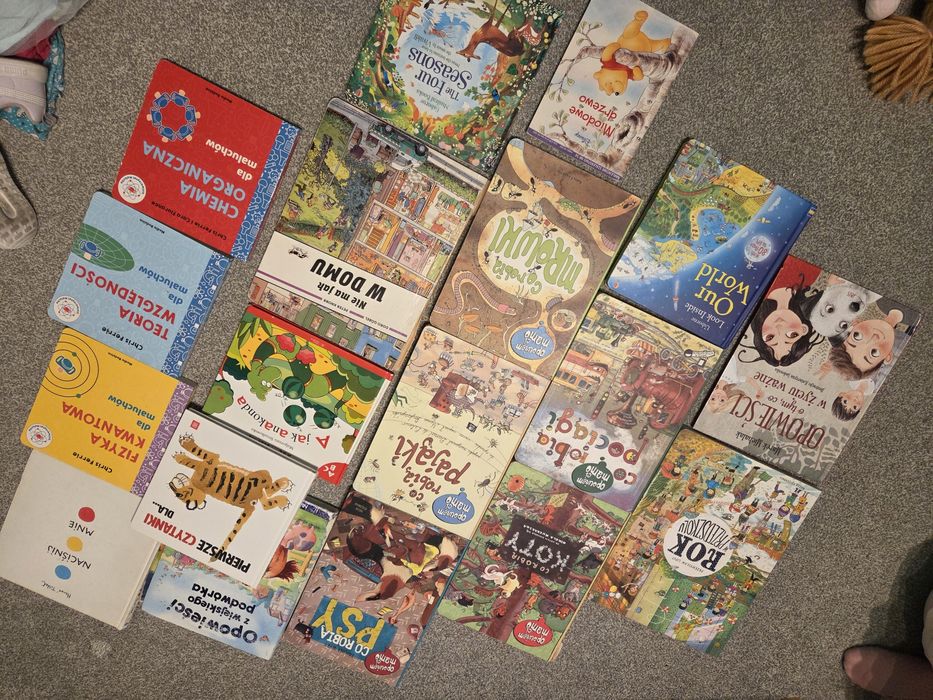 Sprzedam książki dla dzieci edukacyjne wartosciowe