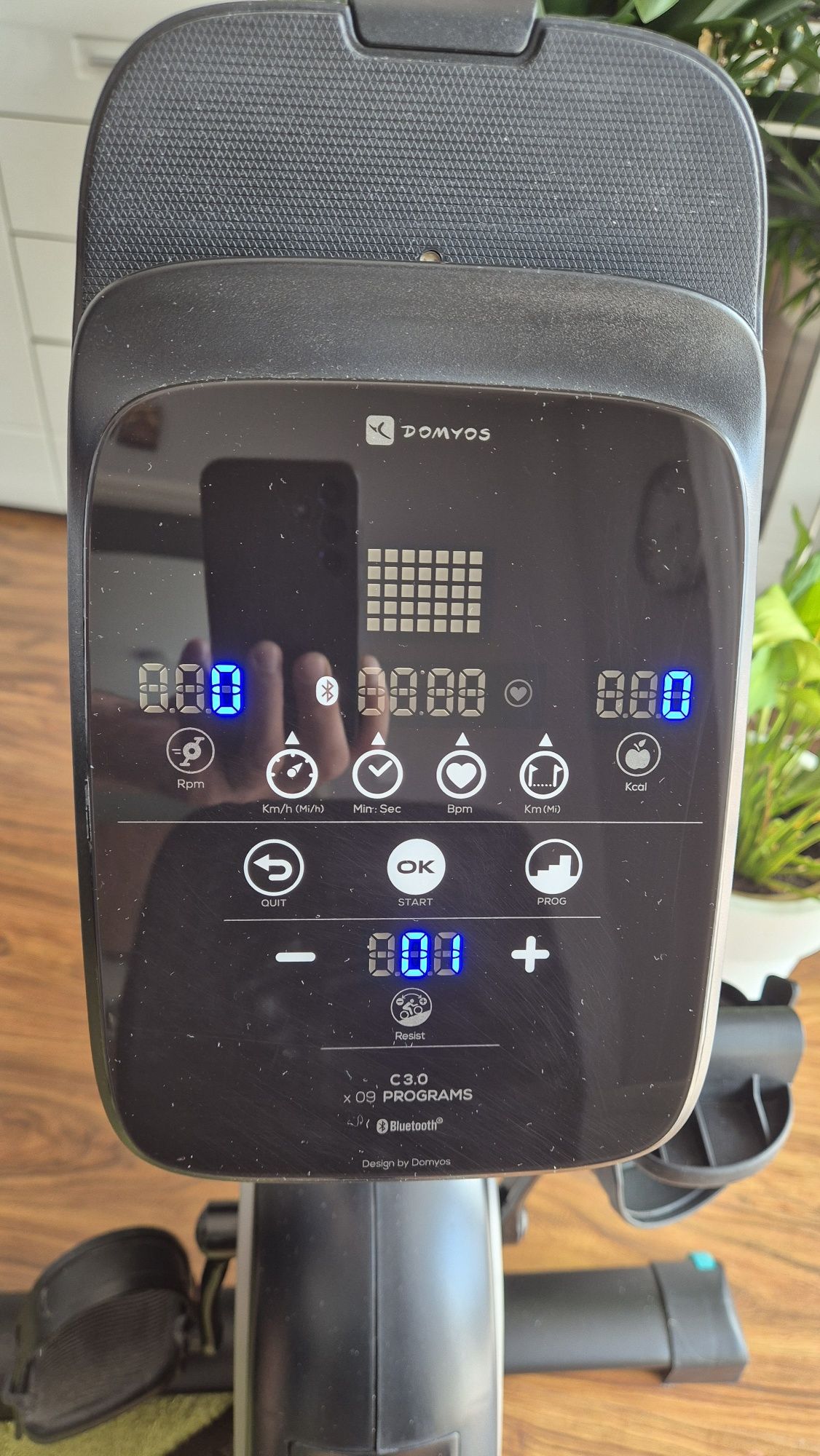 Rower treningowy poziomy