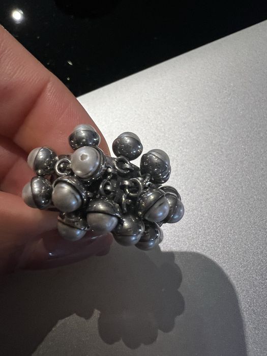 Anel da marca Swatch Prateado.