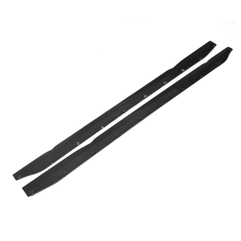 Dokładki Progów Listwy Pod Progi Boczne BMW G80 G81 G82 G83 CARBON