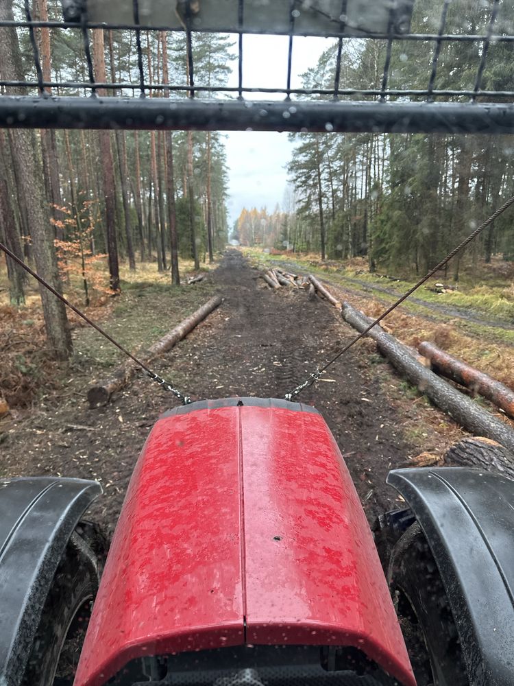 Mulczer leśny wgłębny powierzchniowy mulczowanie wycinka drzew działek