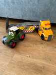 Mack laweta volvo oraz traktor Fendt dickie toys
